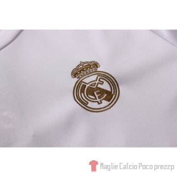 Tuta da Track Real Madrid 2019/2020 Bianco e Oro