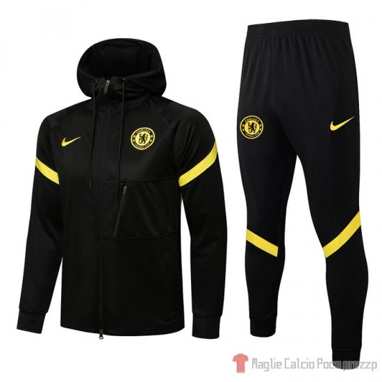 Tuta da Track Chelsea 21-22 Negro - Clicca l'immagine per chiudere