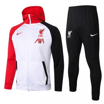 Tuta Da Track Liverpool 20-21 Bianco Tuta Da Track Liverpool 20-21 Bianco