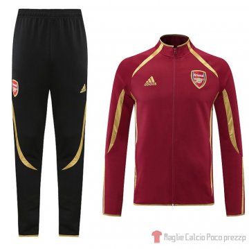 Tuta da Track Giacca Arsenal Teamgeist 21-22 Rojo Tuta da Track Giacca Arsenal Teamgeist 21-22 Rojo