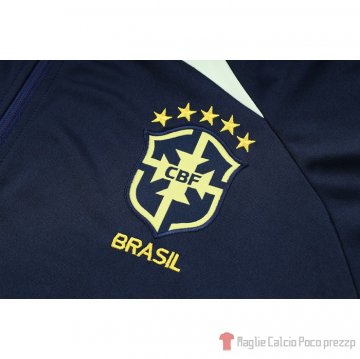 Chandal De Giacca Brasil 2022-2023 Azul