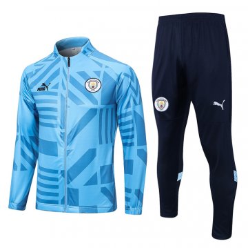 Tuta Giacca Manchester City 22-23 Azul Claro Tuta Giacca Manchester City 22-23 Azul Claro