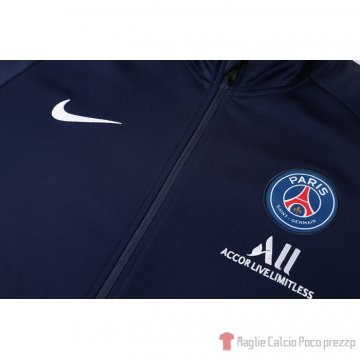 Tuta da Track Giacca Paris Saint-germain 2020-21 Azul