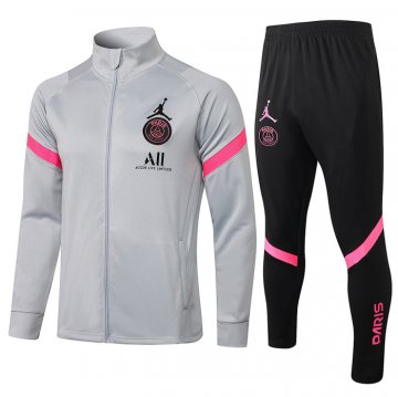 Tuta De Giacca Paris Saint-germain Bambino 21-22 Gris Tuta De Giacca Paris Saint-germain Bambino 21-22 Gris