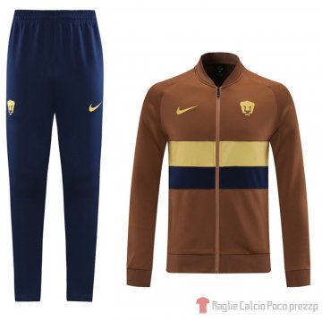 Tuta da Giacca Pumas Unam 21-22 Marron Tuta da Giacca Pumas Unam 21-22 Marron
