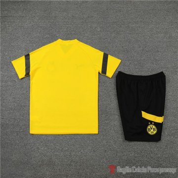 Chandal Del Borussia Dortmund Manica Corta 2022-2023 Amarillo - Pantalon Corto