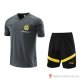 Chandal Del Borussia Dortmund Manica Corta 2022-2023 Gris - Pantalon Corto