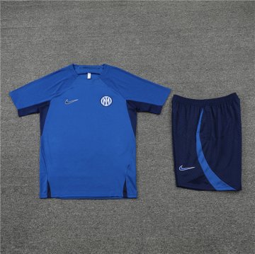 Chandal Del Inter Manica Corta 2022-23 Azul - Pantalon Corto