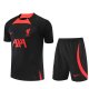 Chandal Del Liverpool Manica Corta 2022-2023 Negro - Pantalon Corto