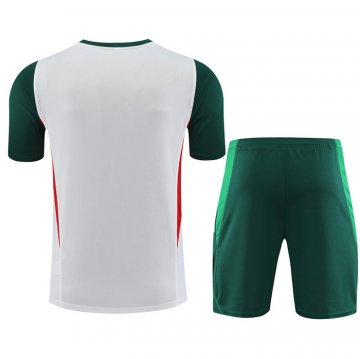 Tuta da Track Messico Manica Corta 23-24 Blanco - Pantalon Corto