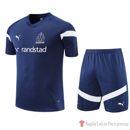 Chandal Del Olympique Marsella Manica Corta 2022-23 Azul - Pantalon Corto - Clicca l'immagine per chiudere