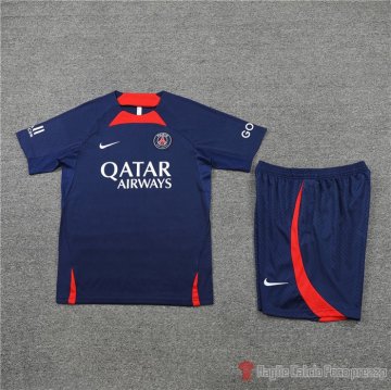 Chandal Del Paris Saint-germain Manica Corta 2022-23 Azul Oscuro - Pantalon Corto