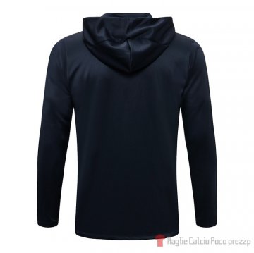 Chaqueta Con Capucha Del Francia 21-22 Blu