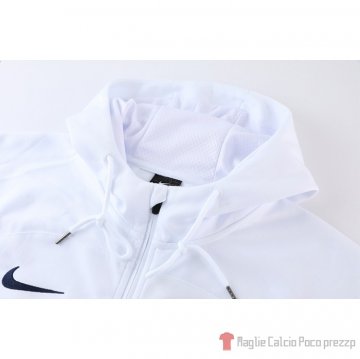 Chaqueta Con Capucha Del Paris Saint-germain 2022-23 Blanco