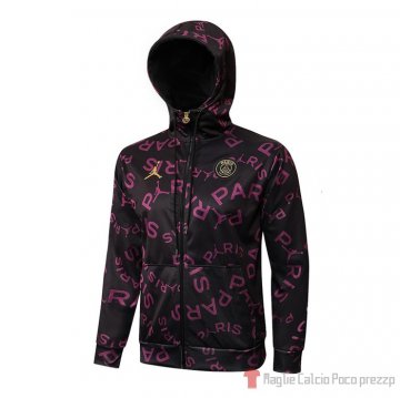 Chaqueta Con Capucha Del Paris Saint-germain Jordan 21-22 Purpura Chaqueta Con Capucha Del Paris Saint-germain Jordan 21-22 Purpura