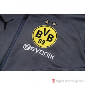 Felpa Della Tuta Borussia Dortmund 2022-23 Gris