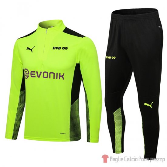 Tuta Da Track Felpa Borussia Dortmund 21-22 Verde - Clicca l'immagine per chiudere
