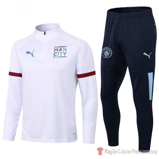 Tuta Da Track Felpa Manchester City 21-22 Blanco - Clicca l'immagine per chiudere