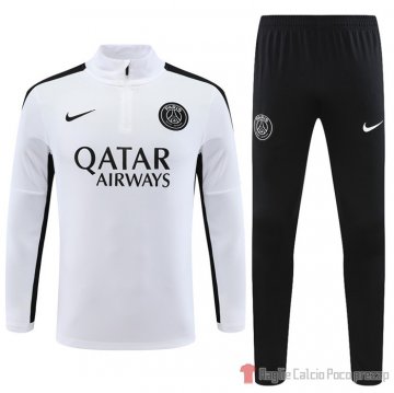 Felpa Della Tuta Paris Saint-germain 23-24 Blanco Felpa Della Tuta Paris Saint-germain 23-24 Blanco