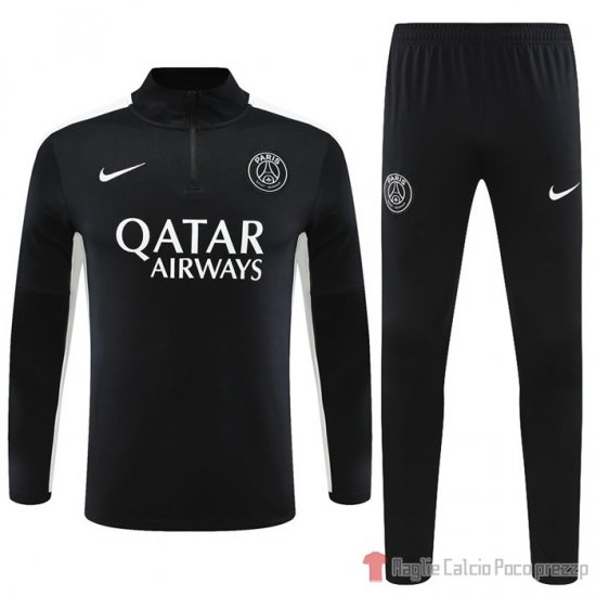 Felpa Della Tuta Paris Saint-germain Bambino 23-24 Negro - Clicca l'immagine per chiudere