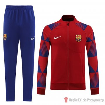 Giacca Della Tuta Barcellona 2022-23 Rojo