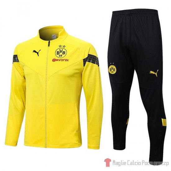 Giacca Della Tuta Borussia Dortmund 22-23 Amarillo Y Negro - Clicca l'immagine per chiudere