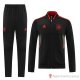 Giacca Della Tuta Manchester United 2022-23 Negro Y Rojo