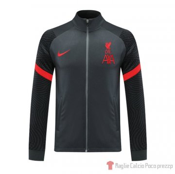 Giacca Liverpool 20-21 Gris Oscuro Giacca Liverpool 20-21 Gris Oscuro