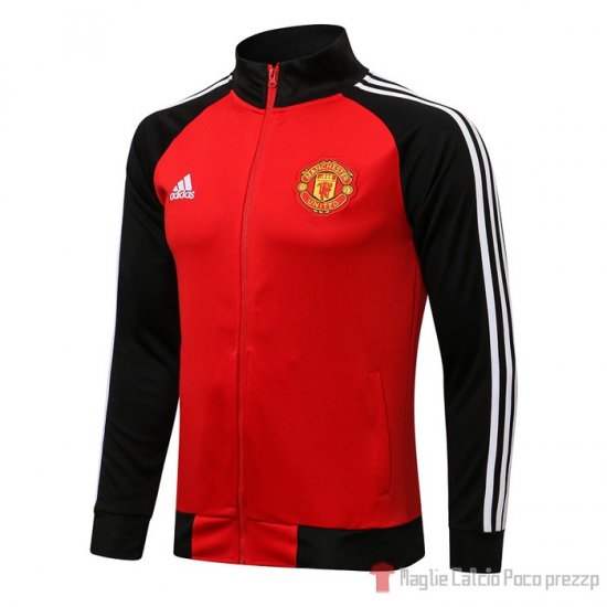 Giacca Manchester United 2021-22 Rojo Y Negro - Clicca l'immagine per chiudere