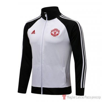 Giacca Manchester United 21-22 Bianco Giacca Manchester United 21-22 Bianco