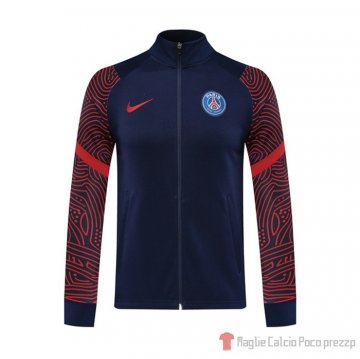 Giacca Paris Saint-germain 20-21 Blu E Rosso Giacca Paris Saint-germain 20-21 Blu E Rosso