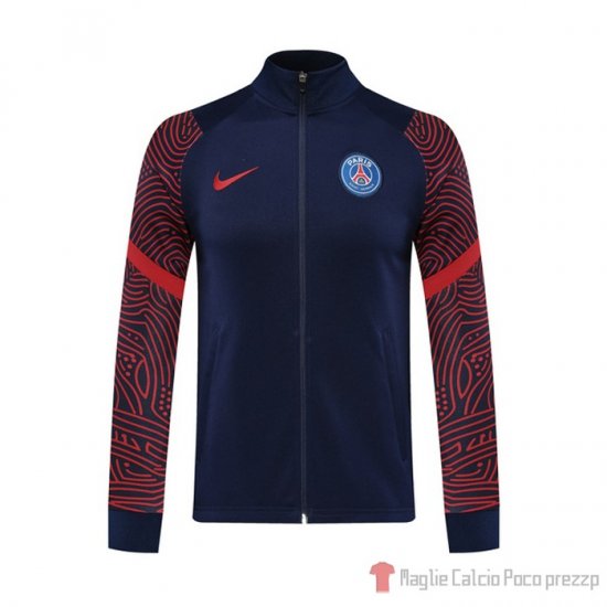 Giacca Paris Saint-germain 20-21 Blu E Rosso - Clicca l'immagine per chiudere