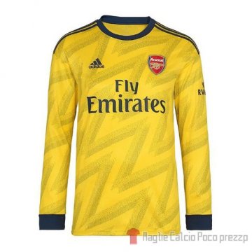 Maglia Arsenal Away Manica Lunga 2019/2020 Maglia Arsenal Away Manica Lunga 2019/2020