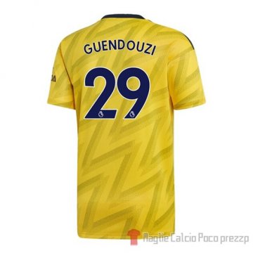 Maglia Arsenal Giocatore Guendouzi Away 2019/2020 Maglia Arsenal Giocatore Guendouzi Away 2019/2020