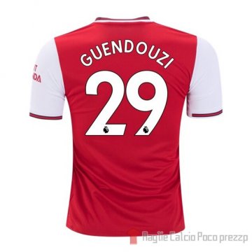 Maglia Arsenal Giocatore Guendouzi Home 2019/2020 Maglia Arsenal Giocatore Guendouzi Home 2019/2020