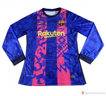 Maglia Barcellona Terza Manica Lunga 21-22 Maglia Barcellona Terza Manica Lunga 21-22