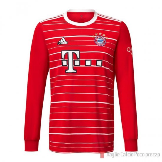 Maglia Bayern Munich Home Manica Lunga 22-23 - Clicca l'immagine per chiudere