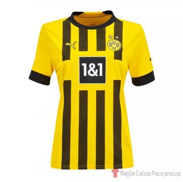 Maglia Borussia Dortmund Home Donna 22-23 Maglia Borussia Dortmund Home Donna 22-23