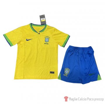 Maglia Brasile Home Bambino 2022