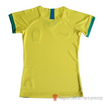 Maglia Brasile Home Donna 2019