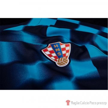 Maglia Croazia Away Maniche Lunghe 2022