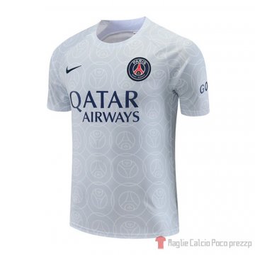 Maglia De Allenamento Paris Saint-germain 2022-2023 Gris Maglia De Allenamento Paris Saint-germain 2022-2023 Gris