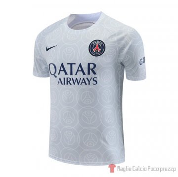 Maglia De Allenamento Paris Saint-germain 2022-2023 Gris