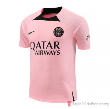 Maglia De Allenamento Paris Saint-germain 22-23 Rosa Maglia De Allenamento Paris Saint-germain 22-23 Rosa