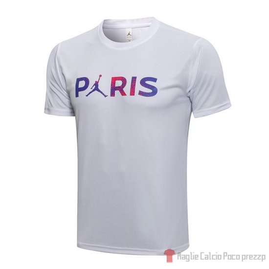 Allenamento Paris Saint-germain Jordan 2021-2022 Blanco - Clicca l'immagine per chiudere