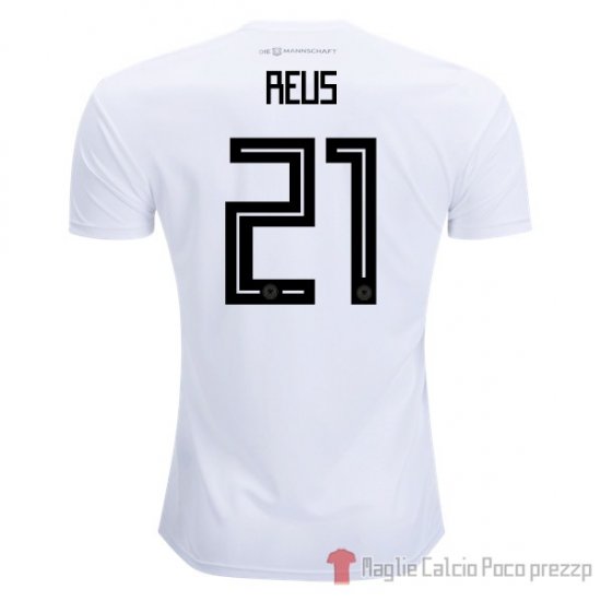 Maglia Germania Giocatore Reus Home 2018 - Clicca l'immagine per chiudere