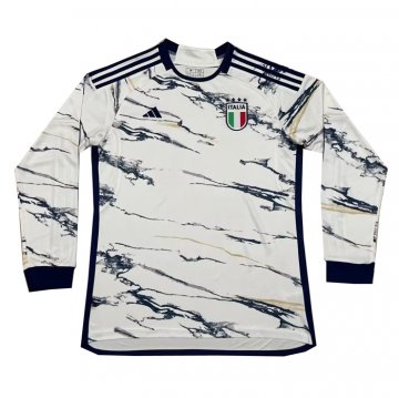 Maglia Italia Away Maniche Lunghe 23-24 Maglia Italia Away Maniche Lunghe 23-24