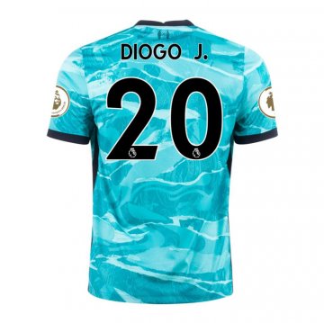 Maglia Liverpool Giocatore Diogo J. Away 20-21 Maglia Liverpool Giocatore Diogo J. Away 20-21