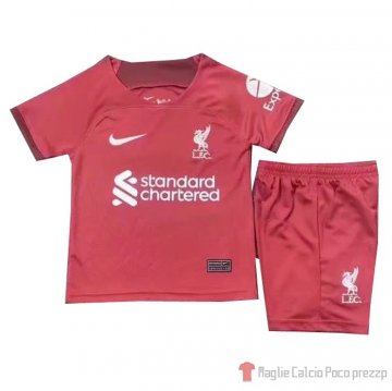 Maglia Liverpool Home Bambino 22-23 Maglia Liverpool Home Bambino 22-23