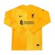 Maglia Liverpool Portiere Manica Lunga 21-22 Giallo
